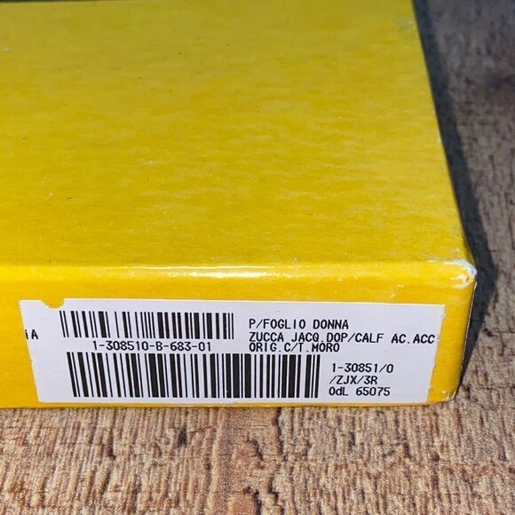 FENDI Zucca Continental Wallet in Tobacco authentic in box - Picture 15 of 16